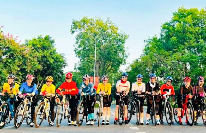Sôi nổi phong trào xe đạp thể thao ở Nghệ An