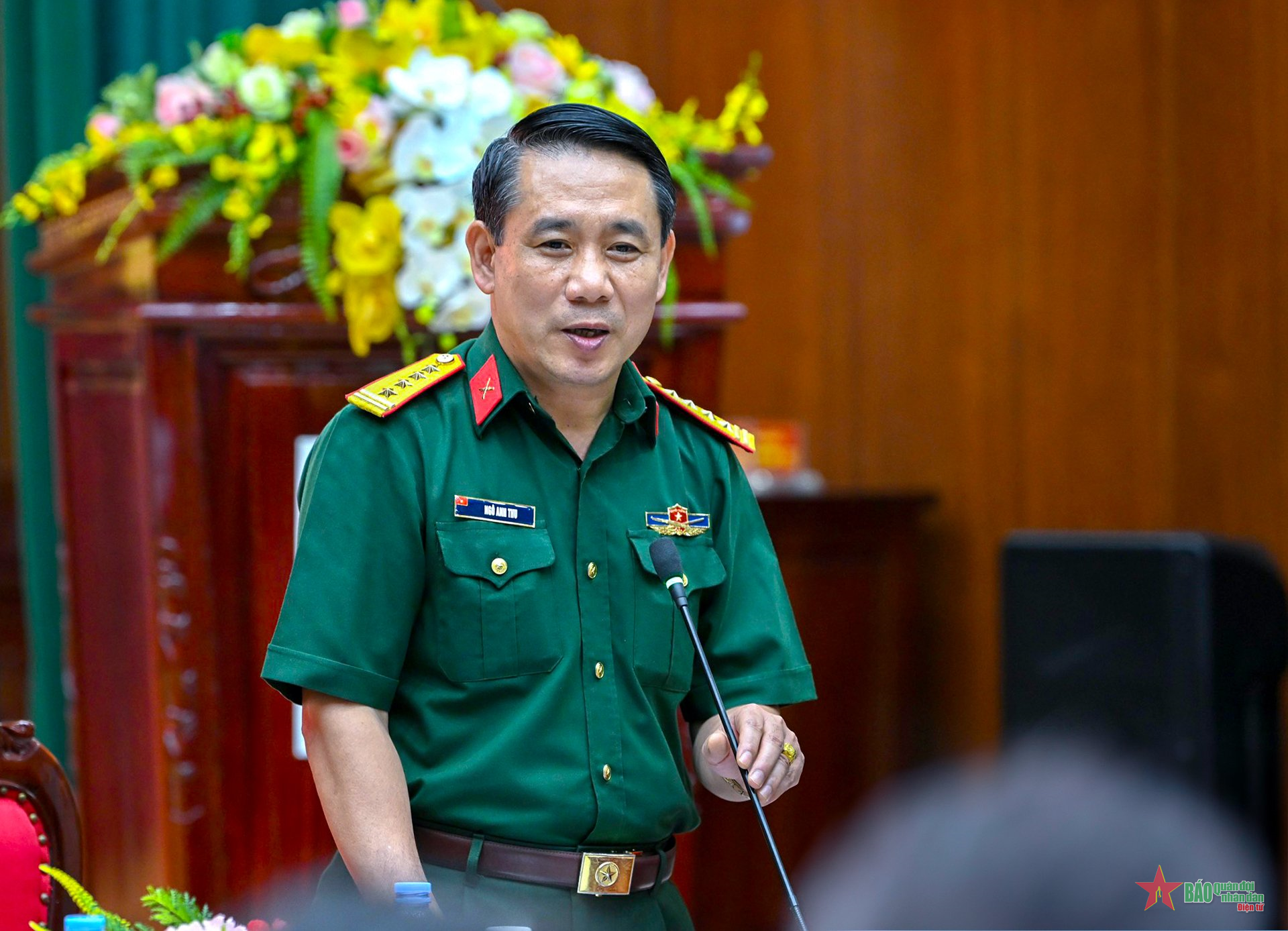 Gặp mặt báo chí công bố Cuộc đua xe đạp “Về Điện Biên Phủ - 2024, Cúp Báo Quân đội nhân dân”