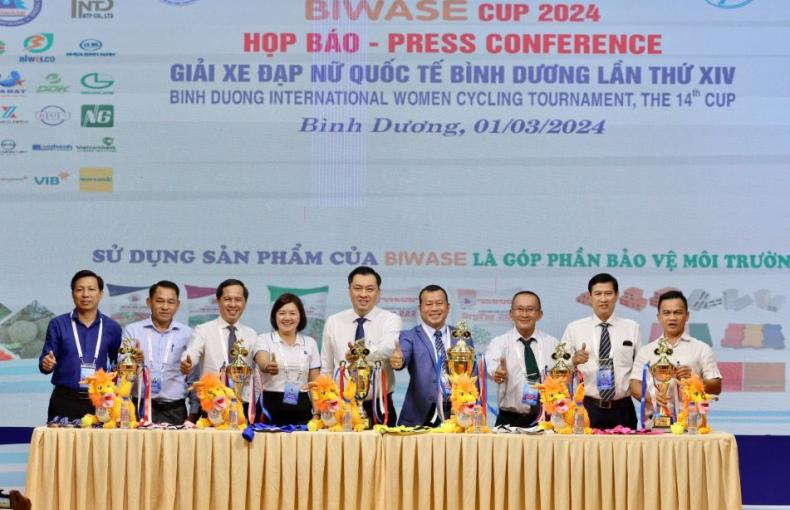 Họp báo công bố Giải xe đạp nữ quốc tế Bình Dương lần thứ 14 - Cúp Biwase 2024