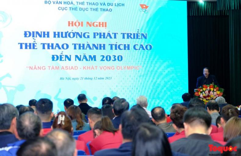 Hội nghị Định hướng phát triển Thể thao thành tích cao đến năm 2030: Đi sâu vào vấn đề cấp thiết của ngành thể thao