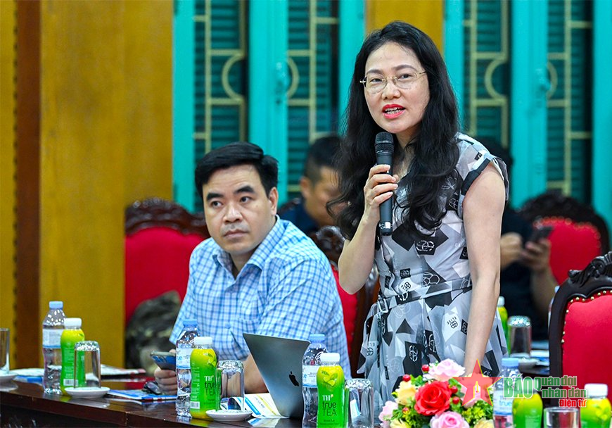 Gặp mặt báo chí công bố Cuộc đua xe đạp “Về Điện Biên Phủ - 2024, Cúp Báo Quân đội nhân dân”