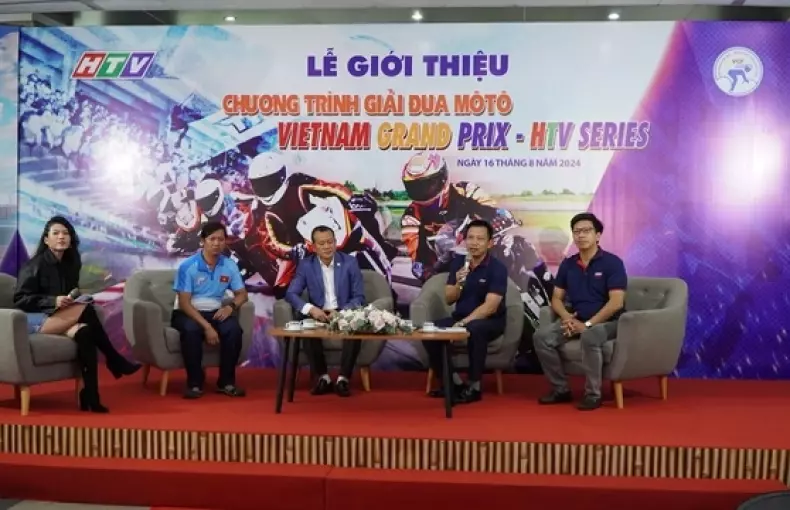Ra mắt giải mô tô Việt Nam Grand Prix – HTV Series, sân chơi mới hấp dẫn